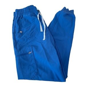 Figs Technical Collection 6-pocket Scrub Pants XS Royal Blue